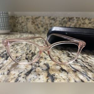 COACH Pink Transparent Frames/Eye Glasses
